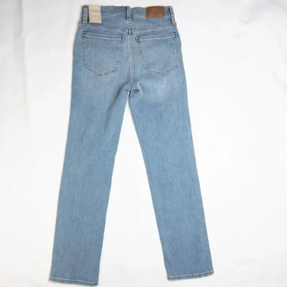 NEW Madewell Supersoft Stovepipe Jeans Plattwood, size 24 - Picture 10 of 16